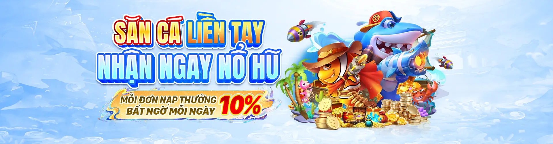 Trò chơi bắn cá 4twbet login với cá vàng và đại dương sống động